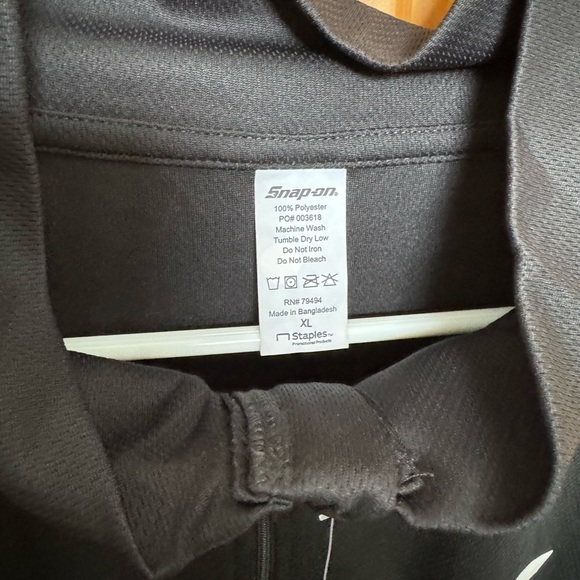 Snap-On 1/4 Zip shirt - Picture 2 of 4